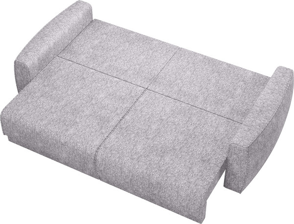 Изображение товара Диван Олмеко Женева 2S2P Еврокнижка (микровелюр, шейп сильвер)