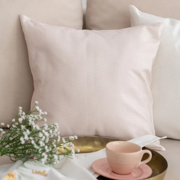 Изображение товара Наволочка декоративная Listelle Белла розовая рамка 816601/1