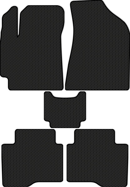 Изображение товара Комплект ковриков для авто Alicosta 2583_1 для Changan Alsvin III седан 2018-н.в. (EVA соты, черный)