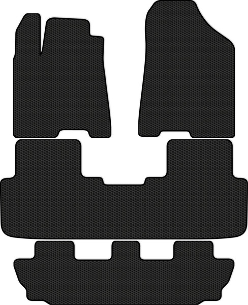 Изображение товара Комплект ковриков для авто Alicosta 2593_1 для Changan CS95 I SUV +3ряд 2018-2023 (EVA соты, черный)