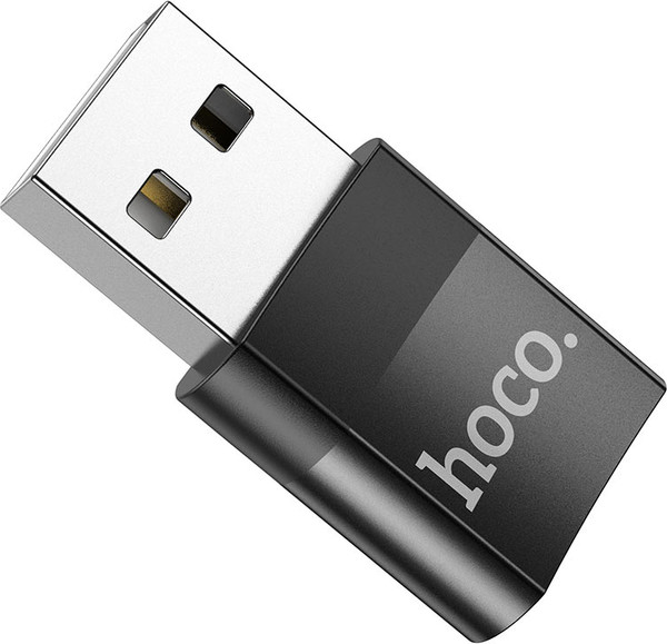 Изображение товара Адаптер Hoco UA17 USB - Type-C (черный)