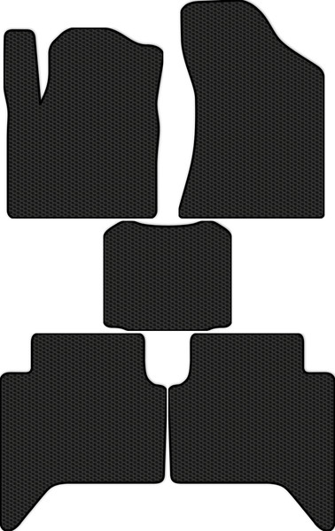 Изображение товара Комплект ковриков для авто Alicosta 2599_1 для Changan Hunter Plus I 2022-н.в. (EVA соты, черный)