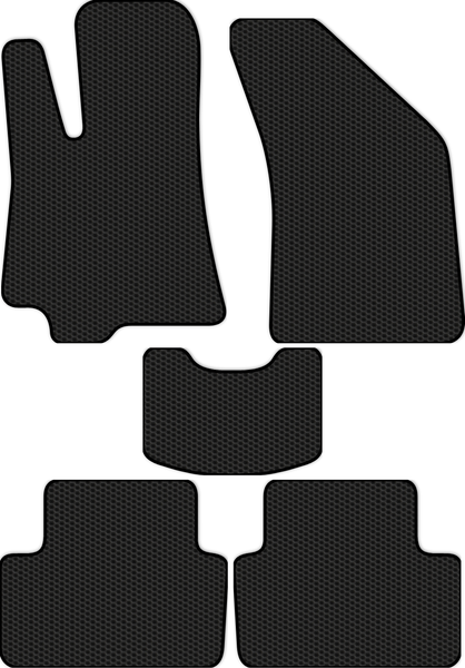 Изображение товара Комплект ковриков для авто Alicosta 2639_1 для Daewoo Lanos седан/T150 2000-2008 (EVA соты, черный)