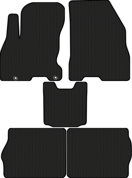 Изображение товара Комплект ковриков для авто Alicosta 2650_1 для Evolute i-Pro I седан 2022-н.в. (EVA соты, черный)