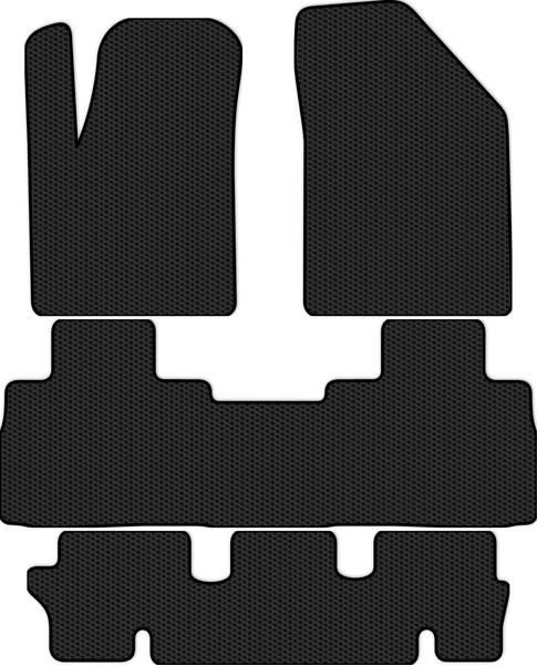 Изображение товара Комплект ковриков для авто Alicosta 2652_1 для Evolute i-Space I SUV/гибрид +3 ряд 2023-н.в. (EVA соты, черный)