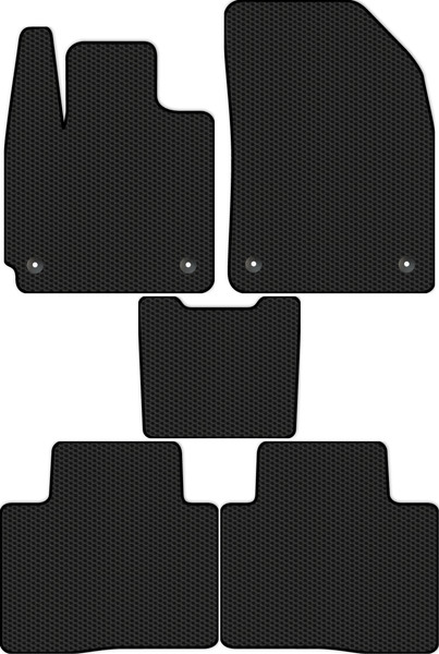 Изображение товара Комплект ковриков для авто Alicosta 2656_1 для EXEED TXL I SUV 2020-н.в. (EVA соты, черный)