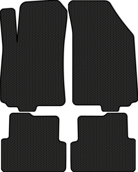 Изображение товара Комплект ковриков для авто Alicosta 0243_1 для Chevrolet Aveo II хэтчбек 5дв/седан/T300 2011-2015 (EVA соты, черный)