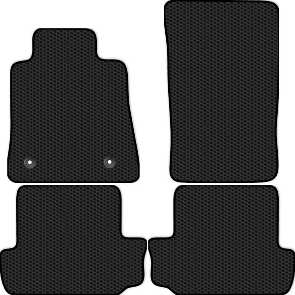 Изображение товара Комплект ковриков для авто Alicosta 0246_1 для Chevrolet Camaro VI купе 2015-2020 (EVA соты, черный)