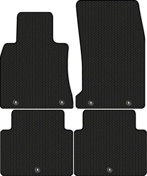 Изображение товара Комплект ковриков для авто Alicosta 1674_1 для Genesis G80 I седан/DH 2017-2020 (EVA соты, черный)