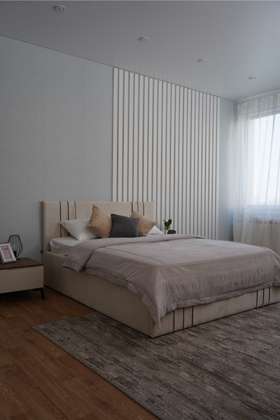 Изображение товара Двуспальная кровать ДСВ Леванте 1600 (айвори)