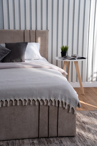 Изображение товара Двуспальная кровать ДСВ Леванте 1600 (бежевый)