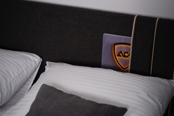 Изображение товара Двуспальная кровать ДСВ Леванте 1600 (графит)