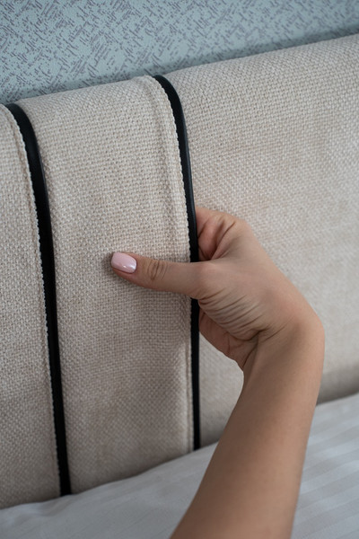 Изображение товара Двуспальная кровать ДСВ Леванте 1800 (айвори)