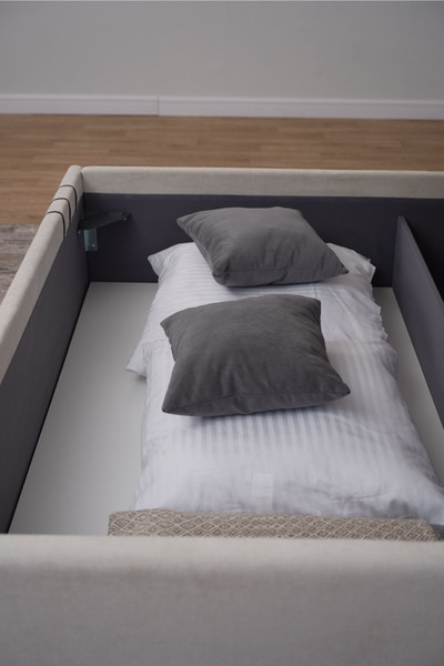 Изображение товара Двуспальная кровать ДСВ Леванте 1800 (айвори)