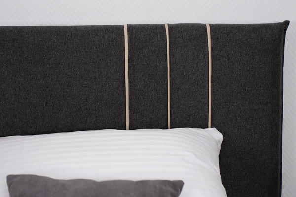 Изображение товара Двуспальная кровать ДСВ Леванте 1800 (графит)