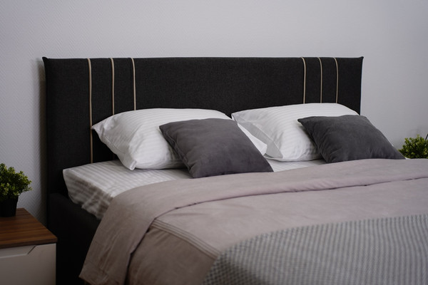 Изображение товара Двуспальная кровать ДСВ Леванте 1800 (графит)