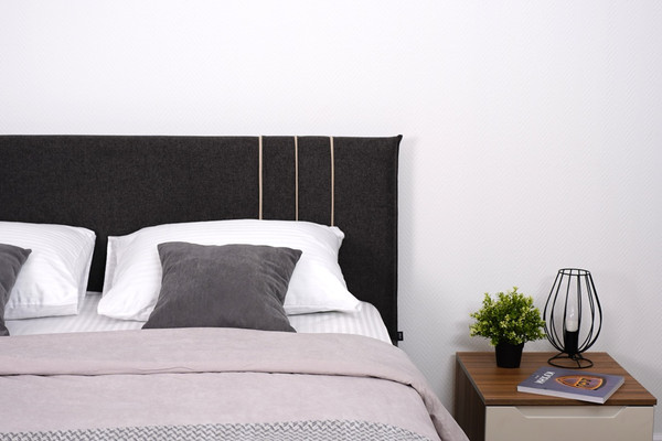 Изображение товара Двуспальная кровать ДСВ Леванте 1800 (графит)