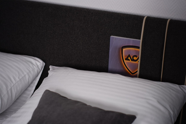 Изображение товара Двуспальная кровать ДСВ Леванте 1800 (графит)