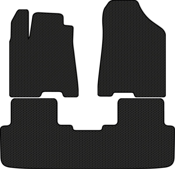 Изображение товара Комплект ковриков для авто Alicosta 2594_1 для Changan CS95 I SUV 2018-2023 (EVA соты, черный)