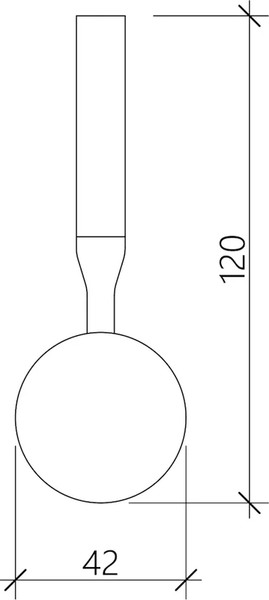 Изображение товара Ручка для смесителя Teymi Тип 1 / T19903 (серый)