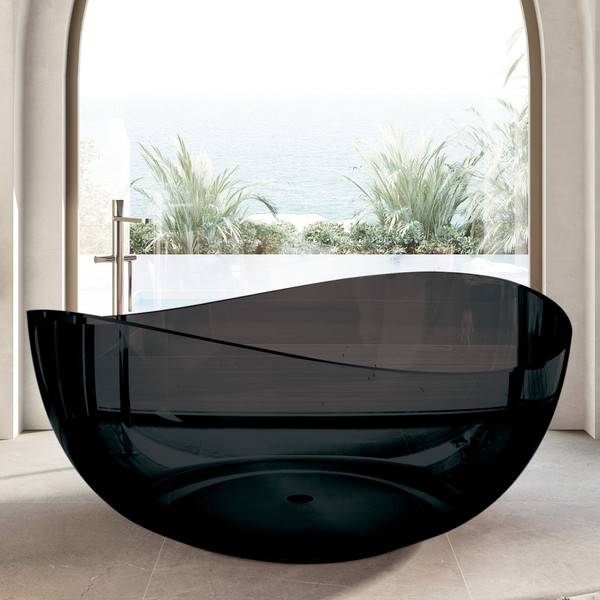 Изображение товара Ванна из полиэфирной смолы Abber Kristall AT9705 Onyx (черный)