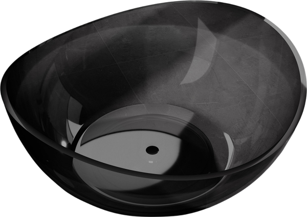 Изображение товара Ванна из полиэфирной смолы Abber Kristall AT9705 Onyx (черный)