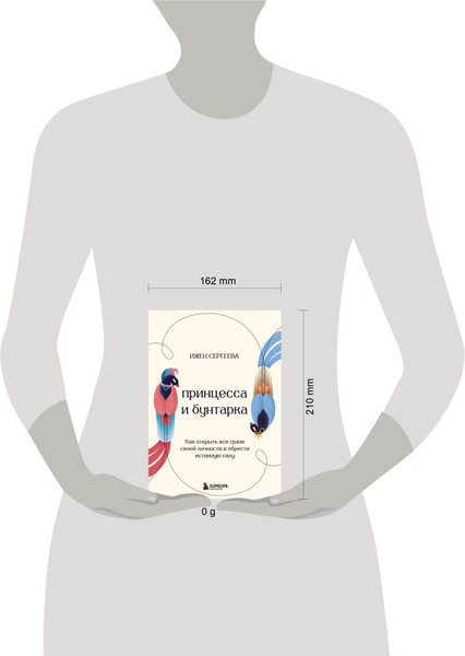 Изображение товара Книга Бомбора Принцесса и бунтарка. Как открыть все грани своей личности (Сергеева Ижен, твердая обложка)