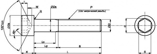 Изображение товара Винт ЕКТ С цилиндр. гол. и внутр. шестигр 3х6 DIN912 8.8 / CV010528 (25000шт)