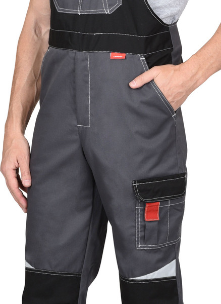 Изображение товара Комплект рабочей одежды Sardoba Tekstil Фаворит-мега с полукомбинезоном  (р-р 64-66,170-176)