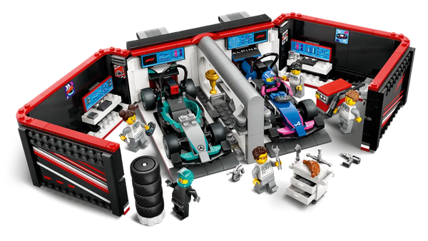 Изображение товара Конструктор Lego City Гараж для Mercedes и Alpine 60444