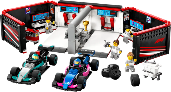 Изображение товара Конструктор Lego City Гараж для Mercedes и Alpine 60444