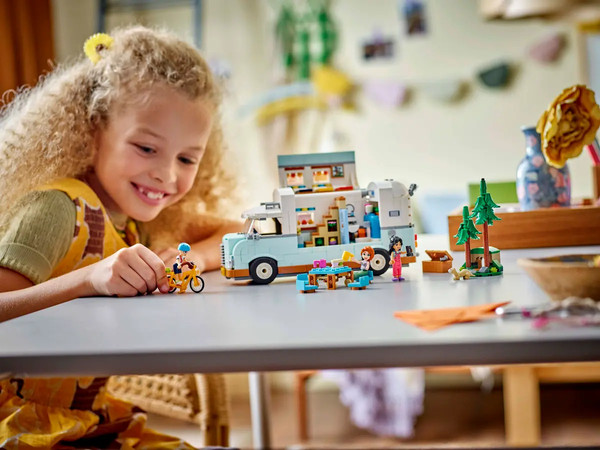 Изображение товара Конструктор Lego Friends Приключение в туристическом фургоне дружбы 42663