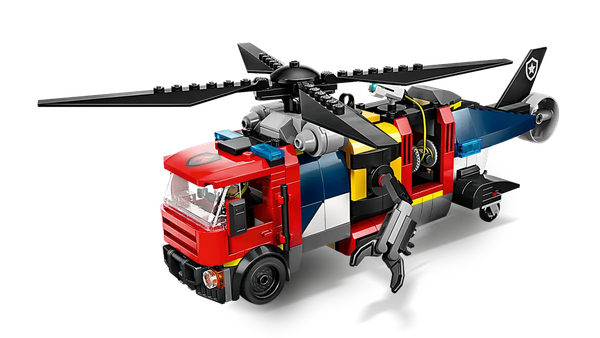Изображение товара Конструктор Lego City Вертолет, пожарная машина и подводная лодка 60462