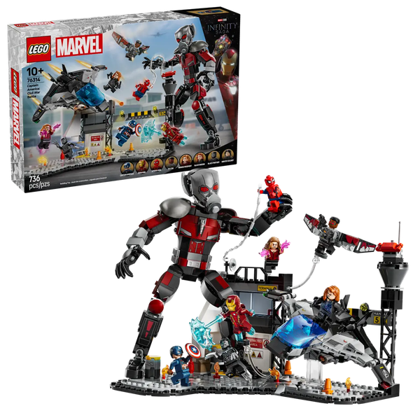 Изображение товара Конструктор Lego Marvel Капитан Америка: Противостояние 76314