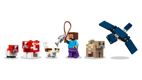 Изображение товара Конструктор Lego Minecraft Мухоморный дом 21270