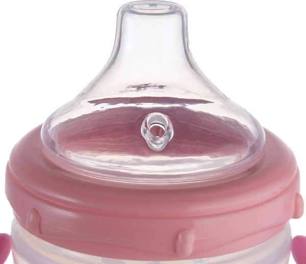 Изображение товара Поильник Canpol Love&Sea С силиконовым носиком 9+ / 57/300_pin  (180мл, розовый)