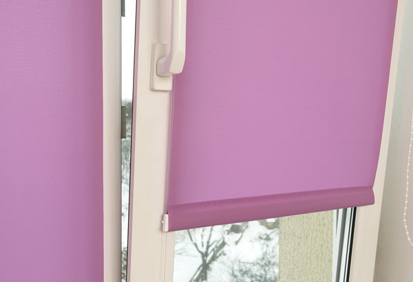 Изображение товара Рулонная штора Delfa Сантайм Уни СРШ-01 МЭД135 (34x160, лиловый)