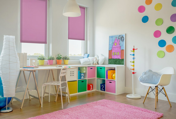 Изображение товара Рулонная штора Delfa Сантайм Уни СРШ-01 МЭД135 (34x160, лиловый)