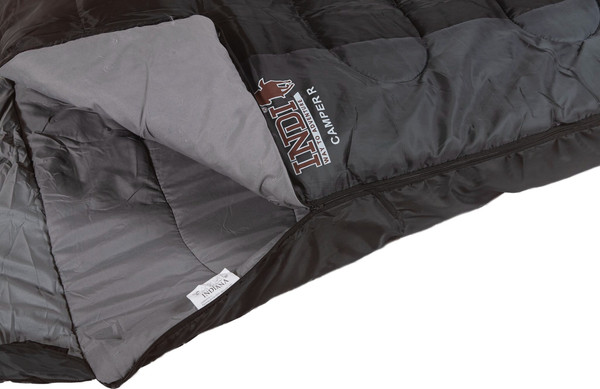 Изображение товара Спальный мешок INDI Camper L-zip от -6°C (одеяло с подголовником 195+35x90см)