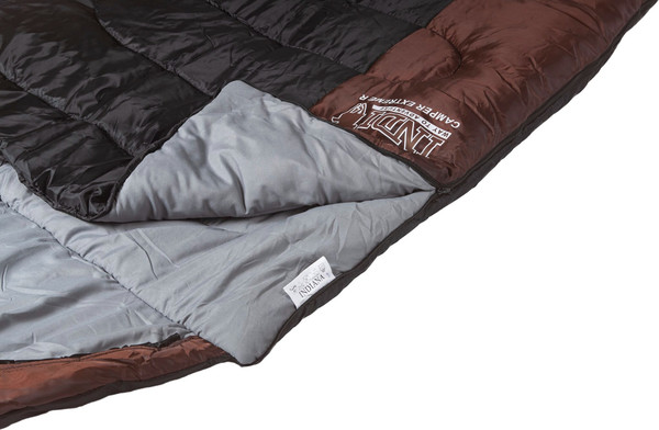 Изображение товара Спальный мешок INDI Camper Extreme L-zip от -27 C (одеяло с подголовником 195+35x85 см)
