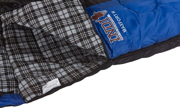 Изображение товара Спальный мешок INDI Maxfort L-zip от -8°C (одеяло с подголовником фланель 195+35x85 см)