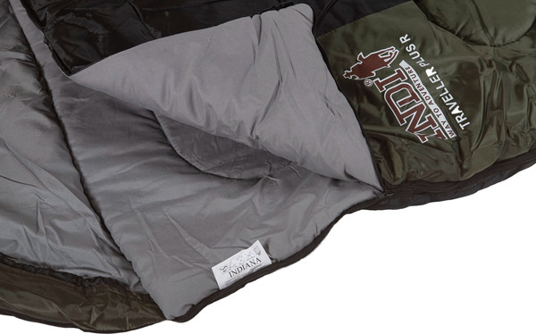 Изображение товара Спальный мешок INDI Traveller Plus L-zip от -12°С (с подголовником 230x85см)