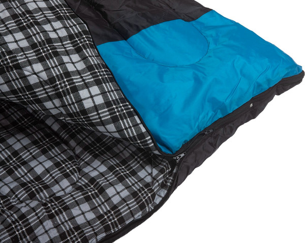 Изображение товара Спальный мешок INDI Vermont Plus L-zip от -15°С (с подголовником 230x85см)