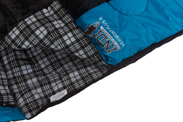Изображение товара Спальный мешок INDI Vermont Plus R-zip от -15°С (с подголовником 230x85см)