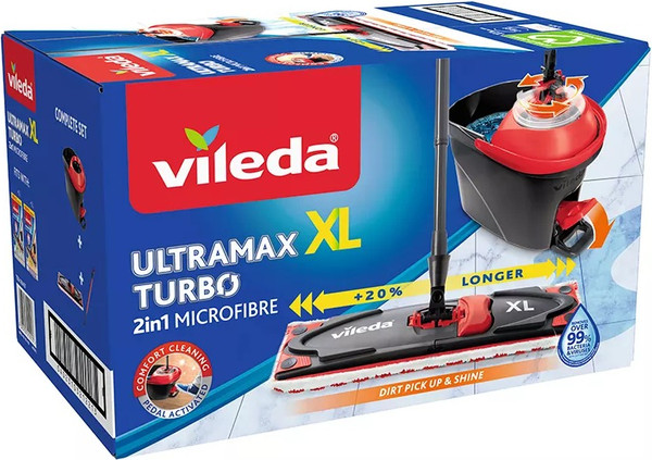 Изображение товара Набор для уборки Vileda Ultramax Turbo XL
