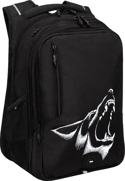 Изображение товара Рюкзак Grizzly RU-538-4 (черный/белый)