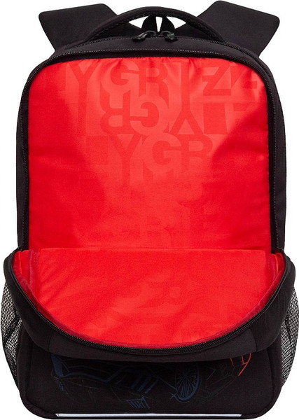 Изображение товара Школьный рюкзак Grizzly RB-556-2 (черный/синий)