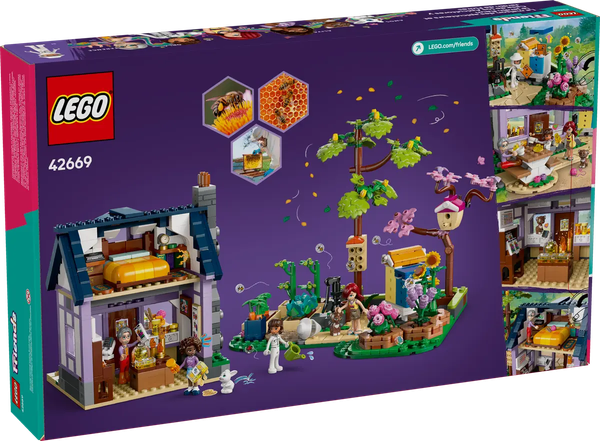 Изображение товара Конструктор Lego Friends Дом пчеловода и цветник 42669