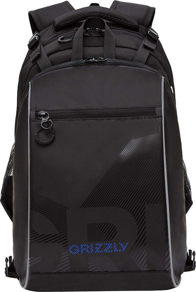 Изображение товара Школьный рюкзак Grizzly RB-558-1 (черный/синий)