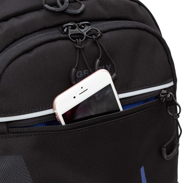 Изображение товара Школьный рюкзак Grizzly RB-558-1 (черный/синий)